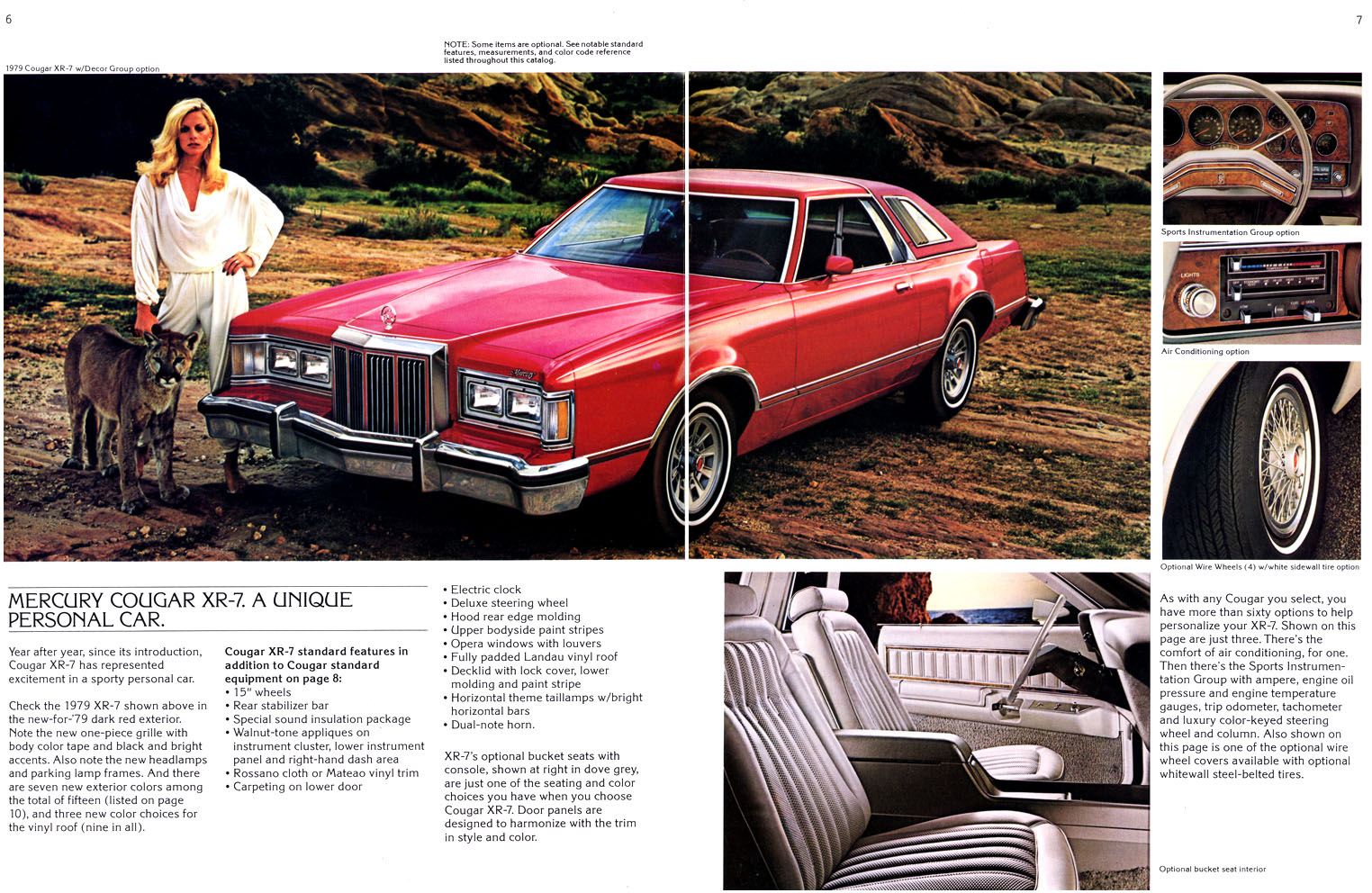 1979 Mercury Cougar Brochure Page 11